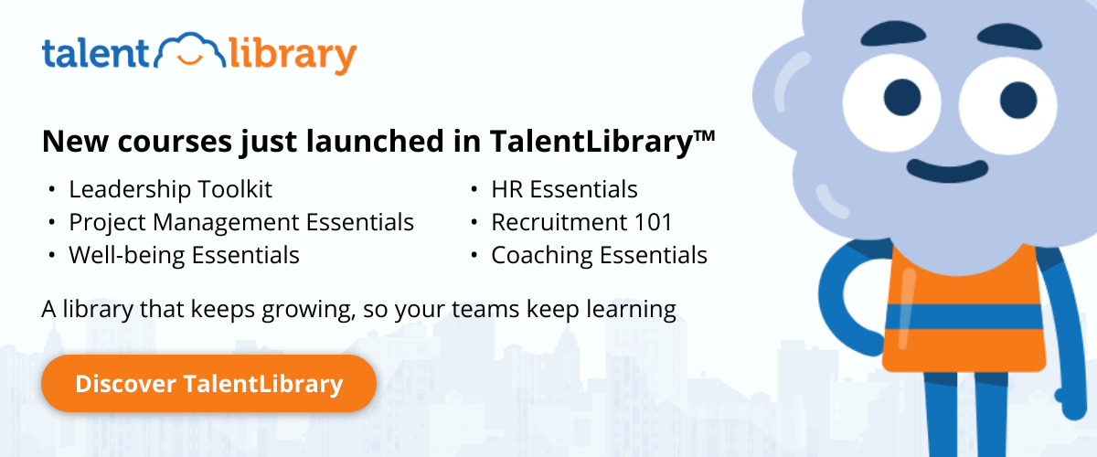 TalentLibrary刚刚推出了新课程